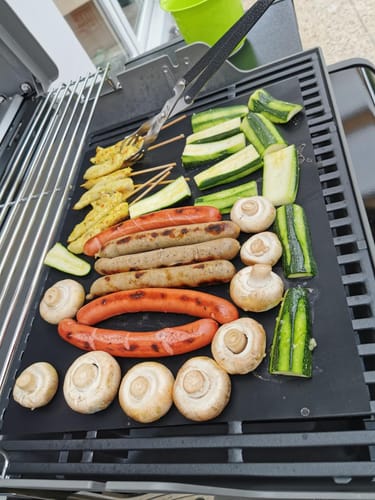 Customer photo review of 5er Set GrillMat™ - hochwertige Grillmatten zum gesunden Grillen
