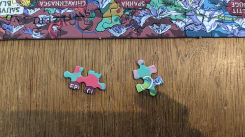 Customer photo review of Wine Puzzle - Italy