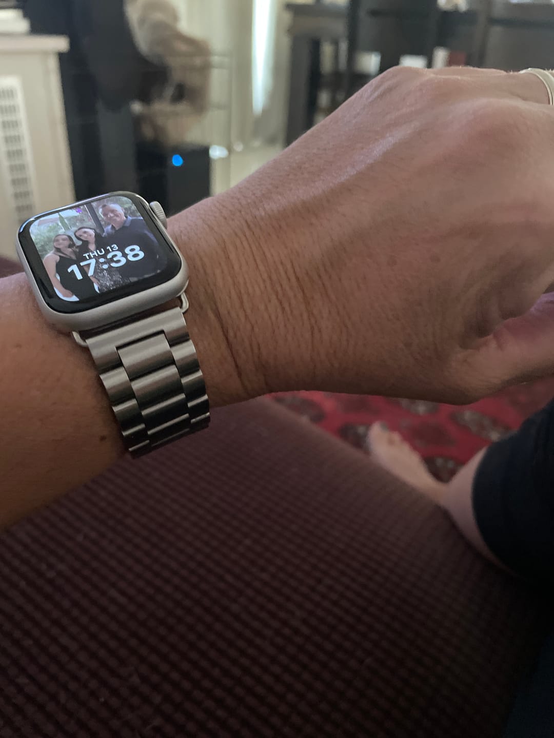 Customer photo review of Tokyo Metal Strap