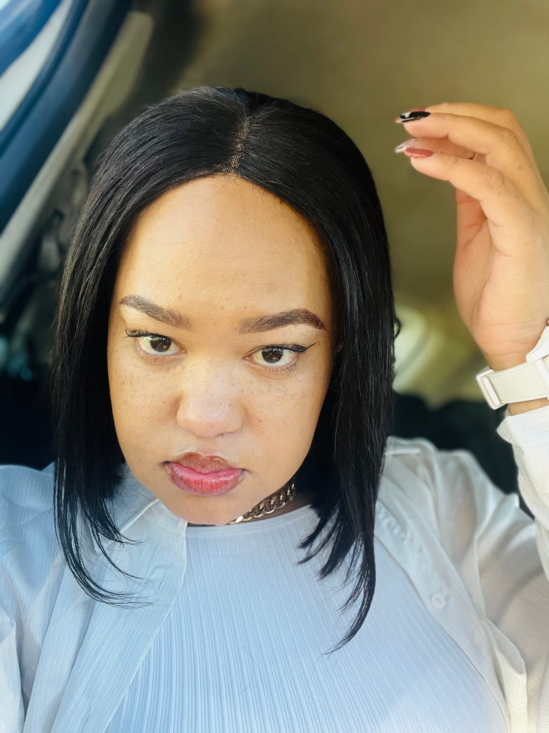 Customer photo review of 2 for 1 Wig Special - Jordyn 16" & Olivia 8"