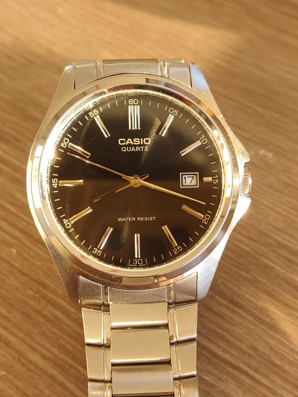 Customer photo review of Reloj Casio Análogo MTP-1183A-1A Negro Acero Inoxidable