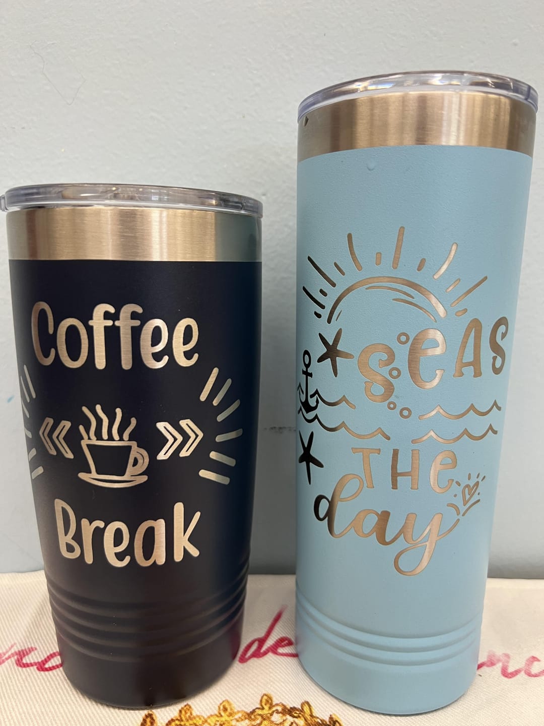 Customer photo review of 20 oz. Tumbler
