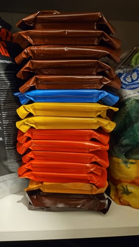 Customer photo review of CONVAR-7 Energy Bar - Pocket Pizza (120g)