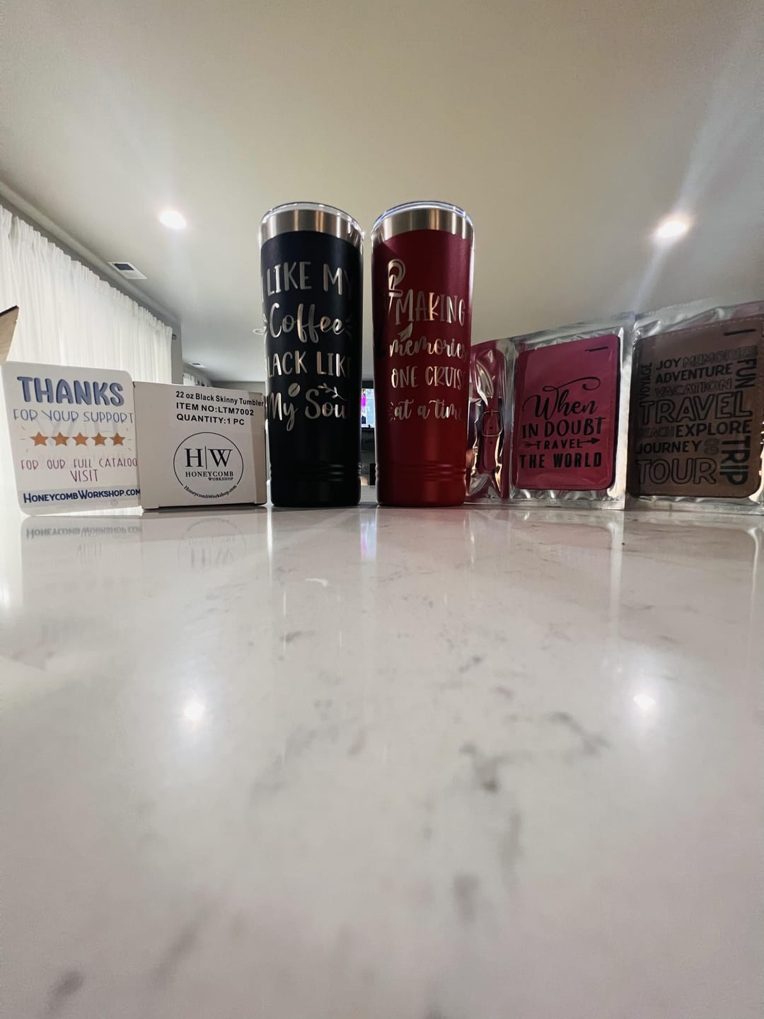 Customer photo review of 22 oz. Skinny Tumbler