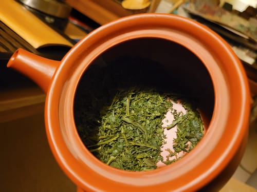 Customer photo review of Sencha Shizuku with Matcha Powder