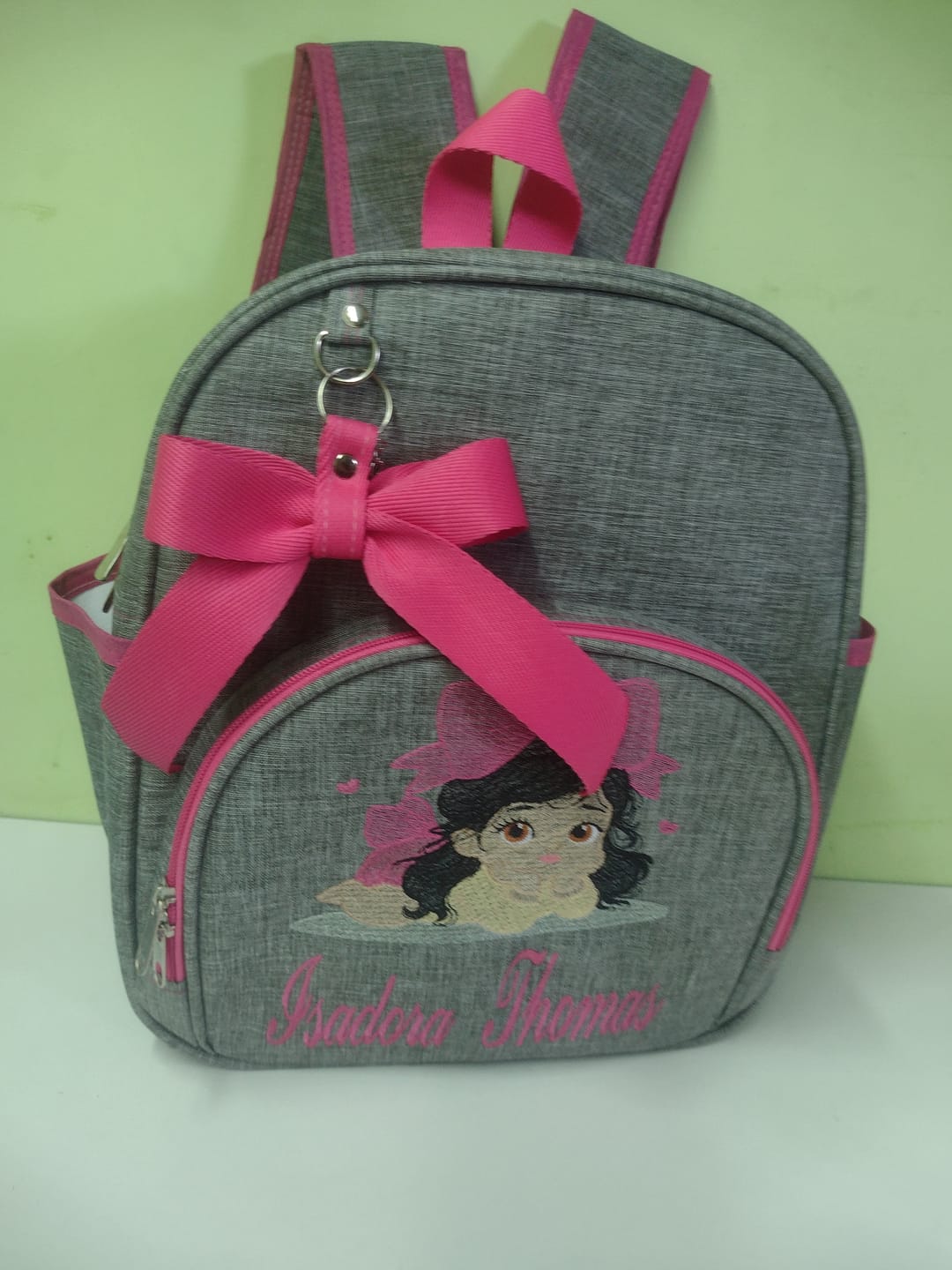 Customer photo review of NYLON LINHO COR CINZA