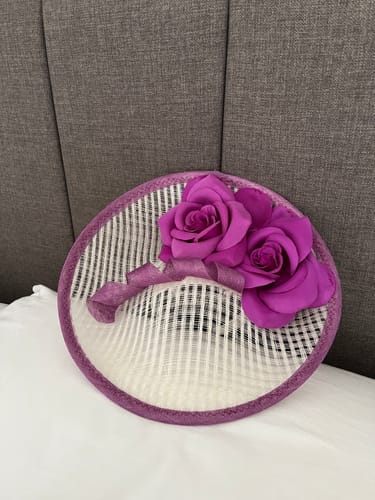 Customer photo review of Sinamay Bias Binding, 2.5cm x 1.4m BR048