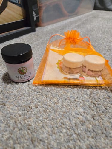 Customer photo review of Just the Basic No More Aches Relief Starter Kit