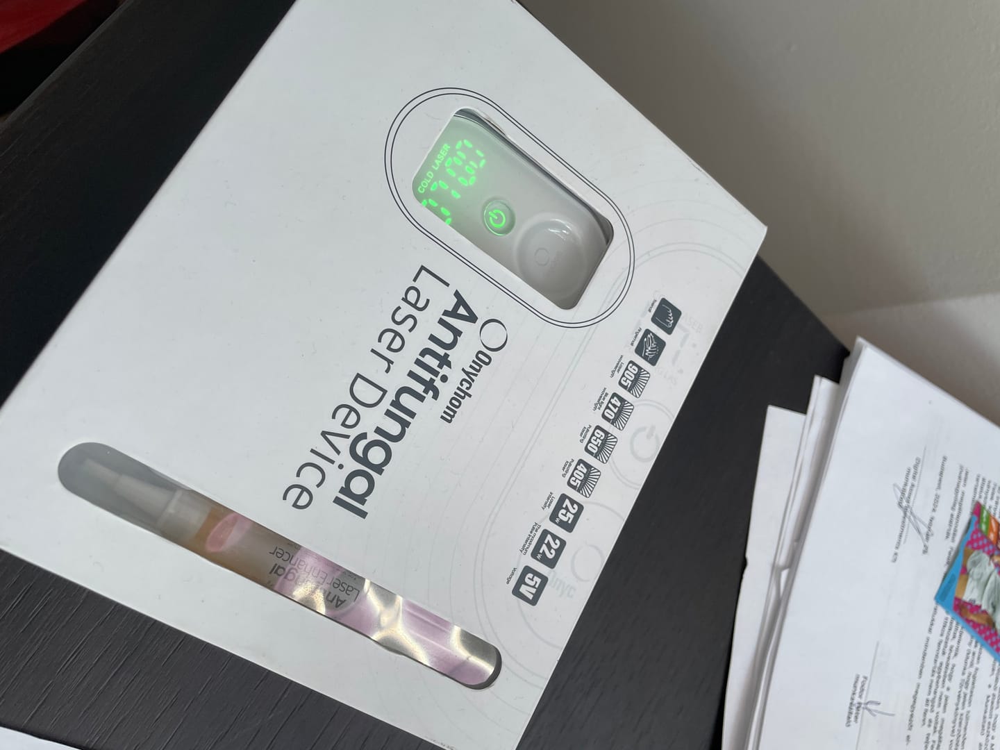 Customer photo review of Onychom Pro Antifungal LED Device