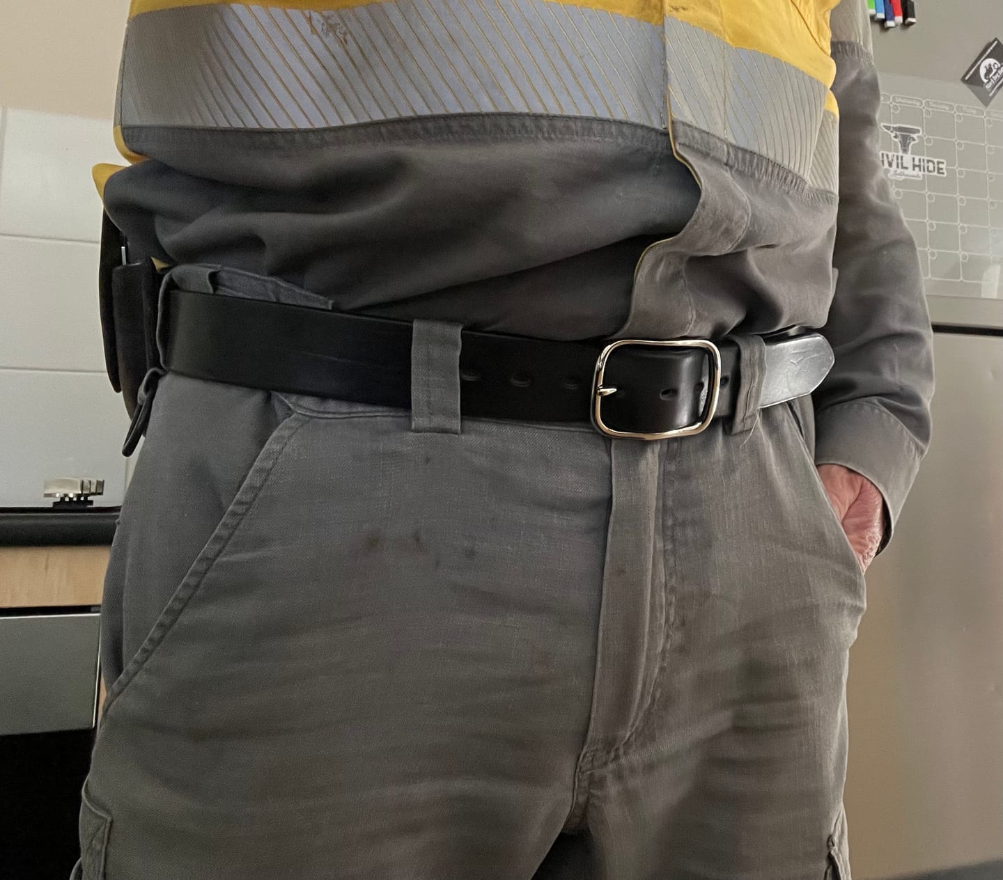 Customer photo review of The Classic Belt
