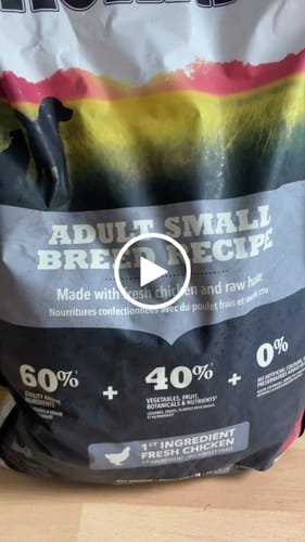 Customer video review of Acana Small Breed Dog Food