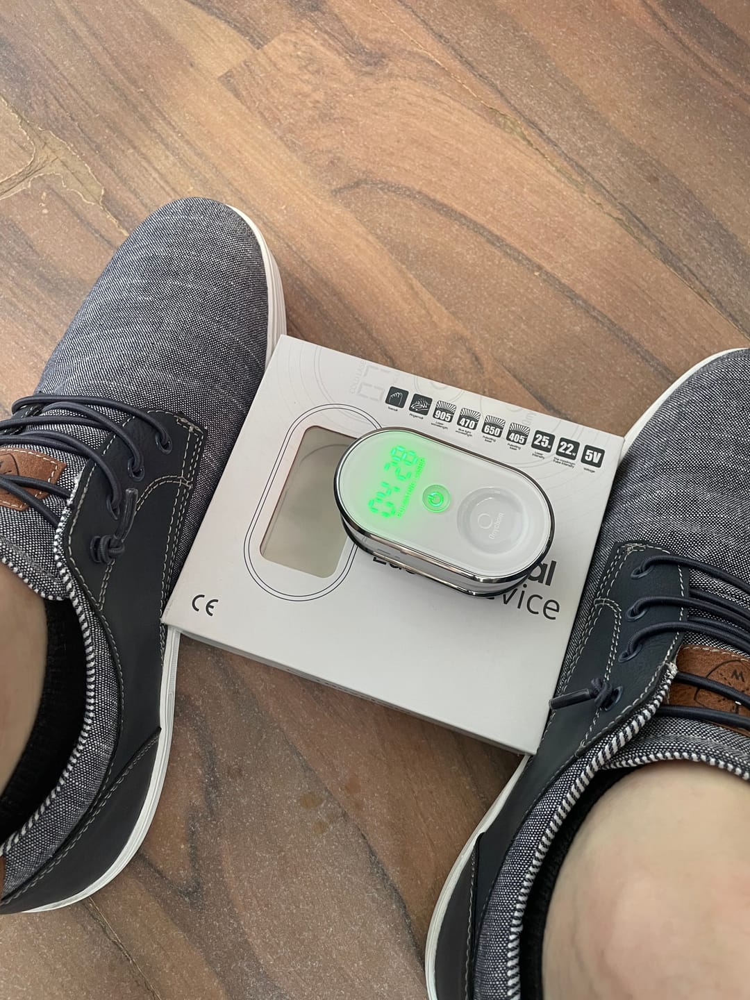 Customer photo review of Onychom Pro Antifungal LED Device