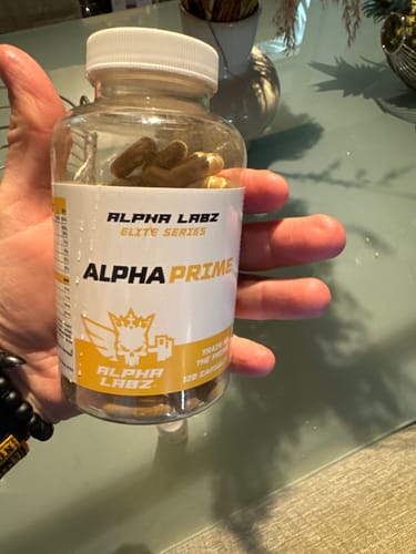 Customer photo review of Alpha Labz - Alpha Prime