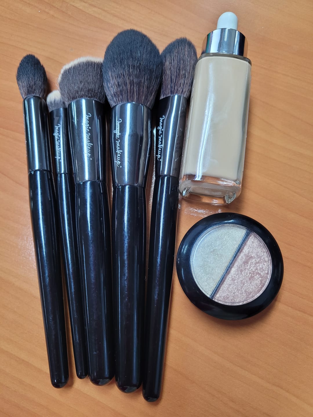 Customer photo review of Set de brochas OH! MY BRUSH (rostro)