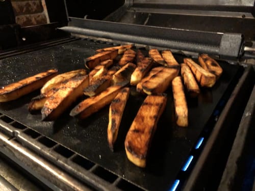 Customer photo review of 5er Set GrillMat™ - hochwertige Grillmatten zum gesunden Grillen