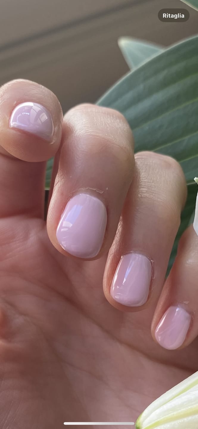 Customer photo review of Smalto Semipermanente LCI -  Rosa pastello 2