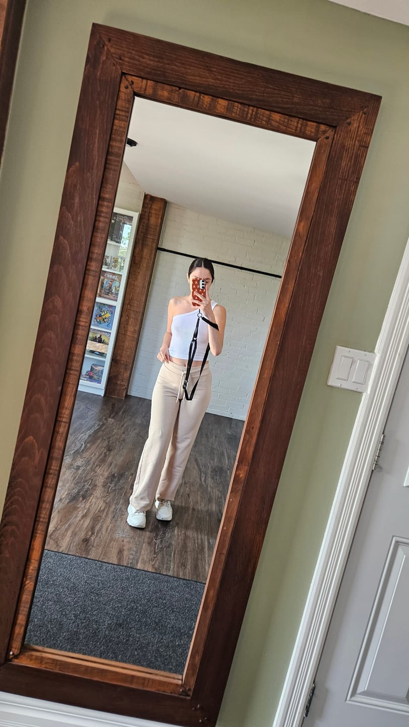 Customer photo review of Crossbody Phone Strap Black