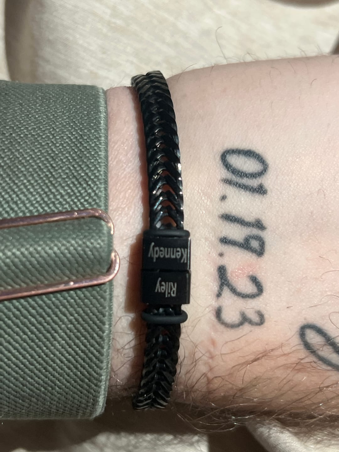 Customer photo review of Dan Bracelet - Black