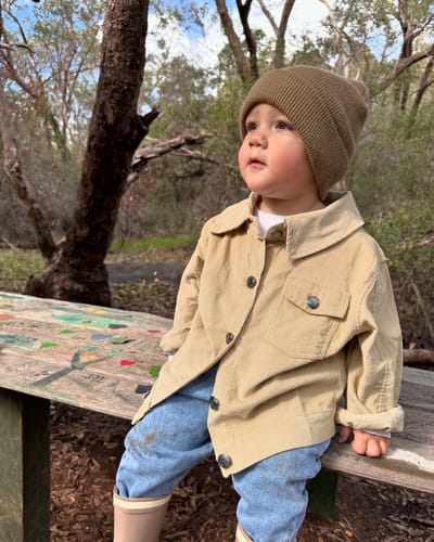 Customer photo review of Organic "Mulum" Long Sleeve - Size 3-9
