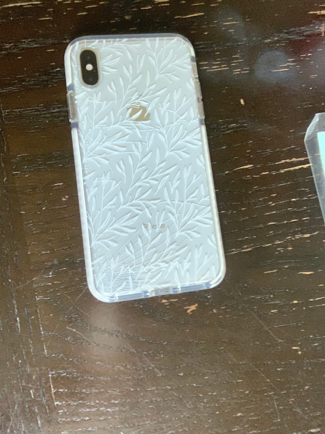Customer photo review of Hibiscus Clear Case