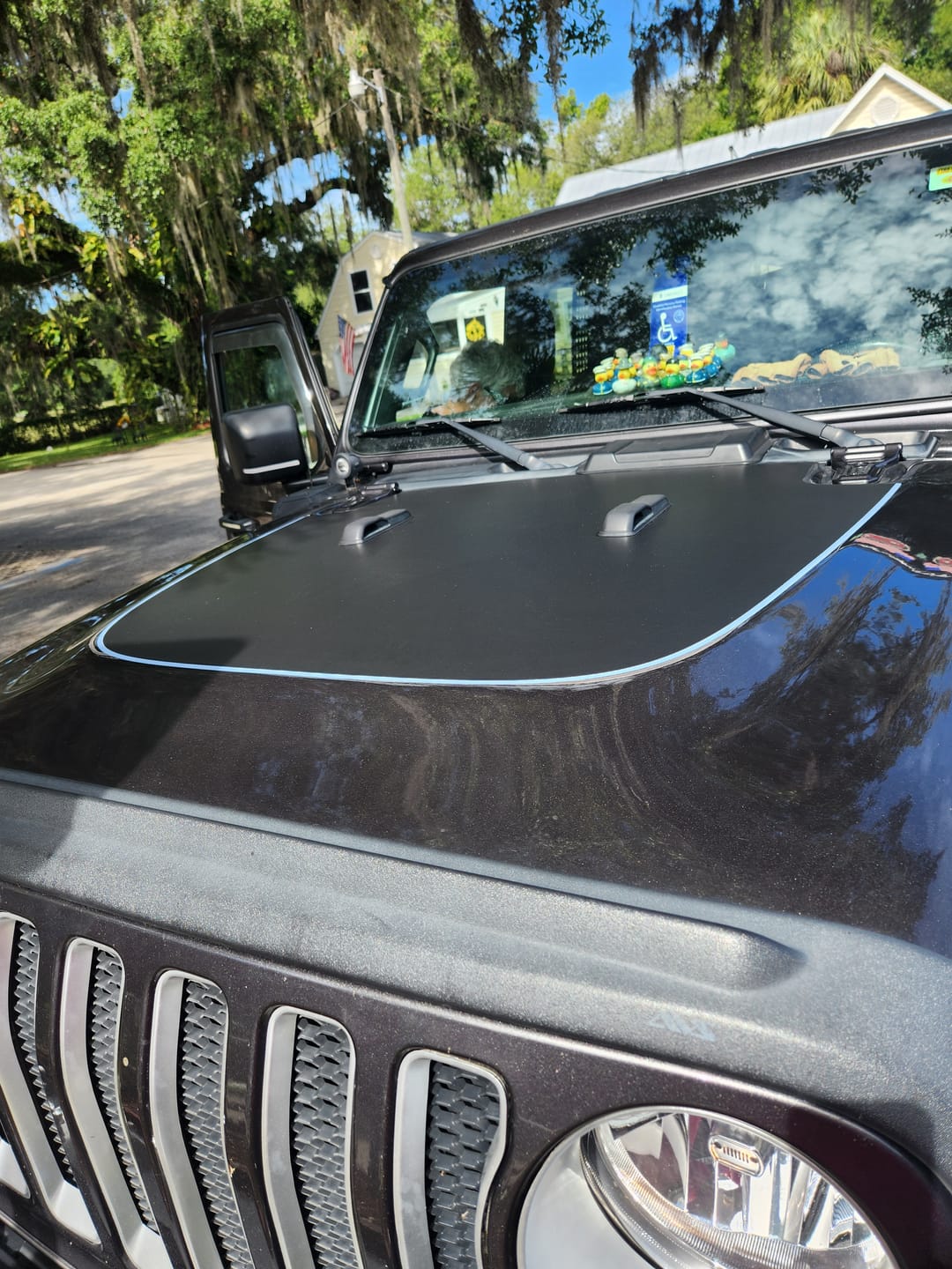 Customer photo review of Hood Graphic | fits Wrangler JL and Gladiator JT