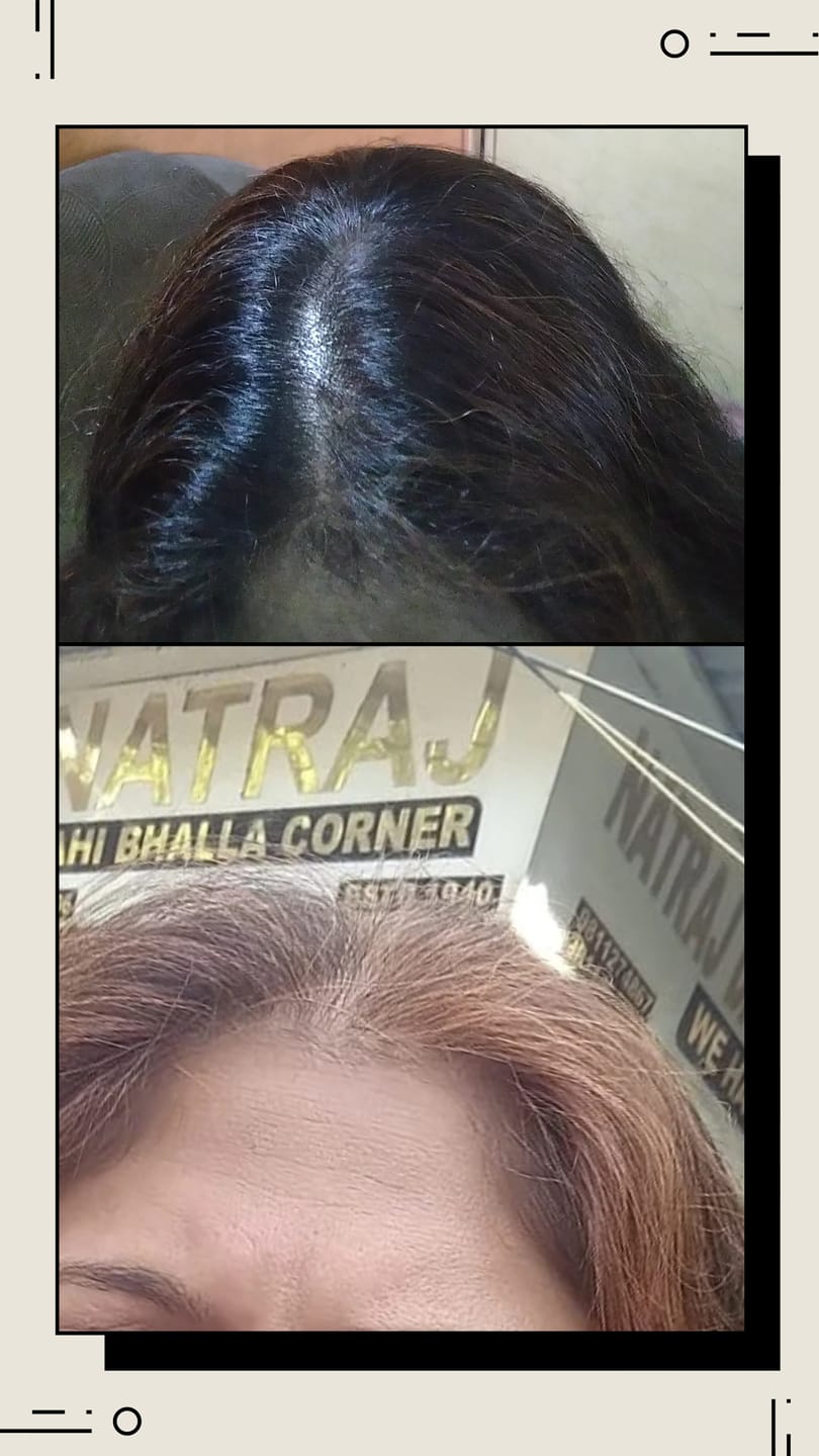 Customer photo review of Damage Free pH Neutral Gel Colour - Available in 5 Shades (Value Pack)