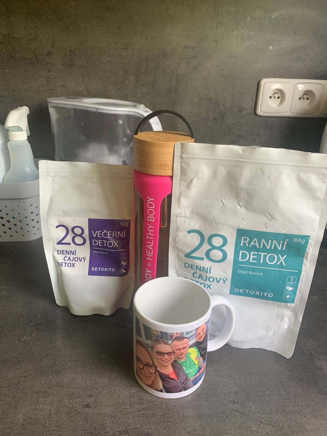 Customer photo review of Detoxikační čaje (28 denní balíček)