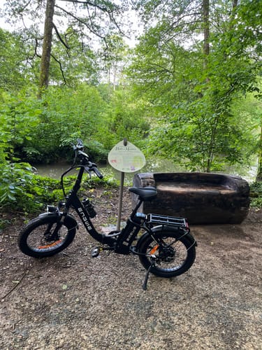 Customer photo review of Engwe L20 SE 250W 20" Foldable Electric Trekking Bike 15.6Ah Step-through E-bike [Pre-Order]
