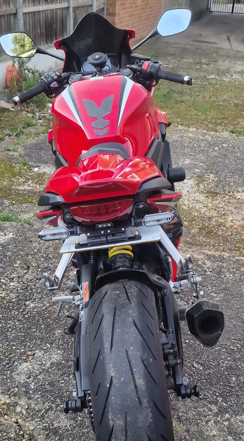 Customer photo review of Honda CBR650R / CB650R