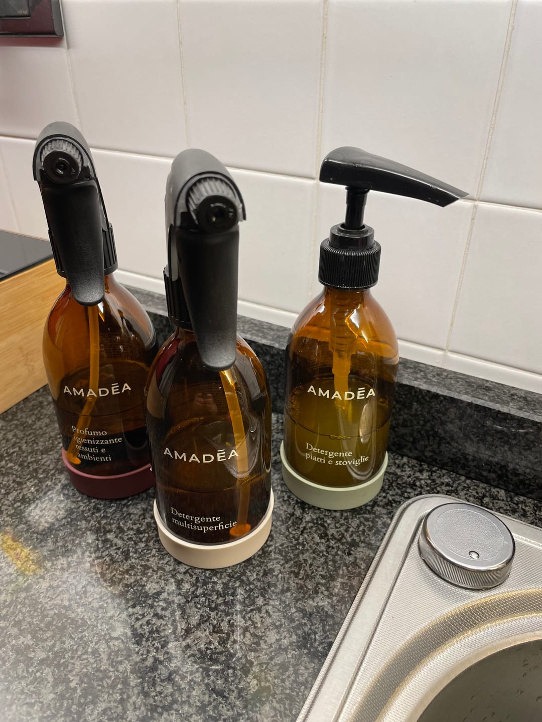 Customer photo review of Detergente piatti e stoviglie - Ricarica da 1L