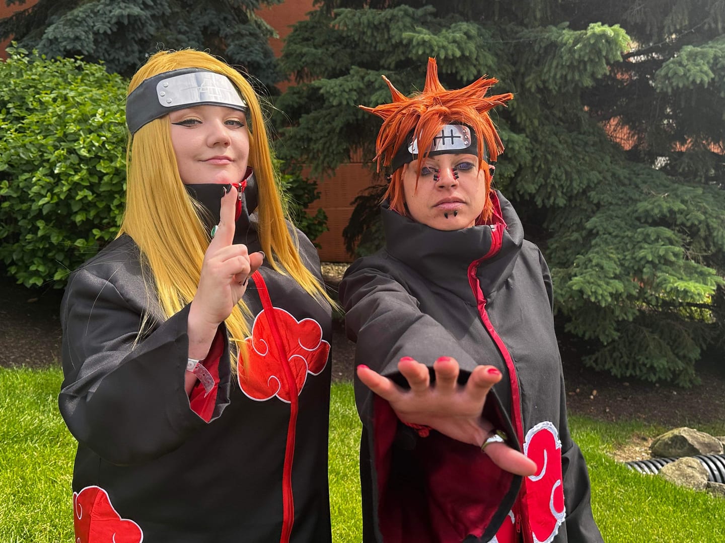 Customer photo review of Rinnegan Sharingan Sclera Contacts Full Eye