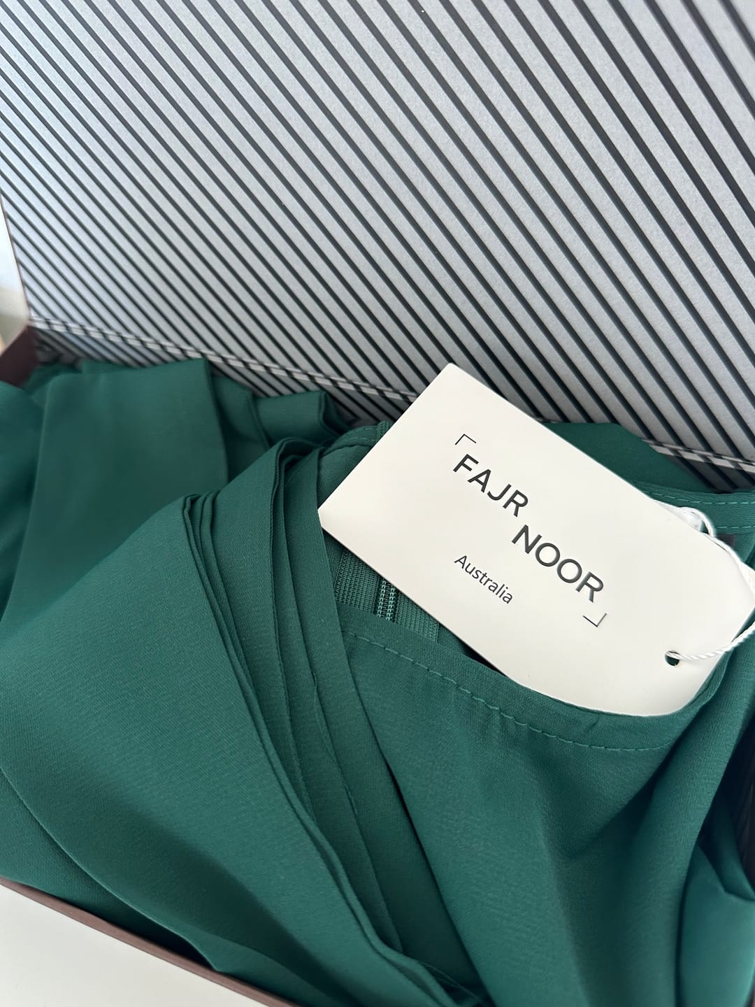 Customer photo review of Khatijah Abaya - Emerald