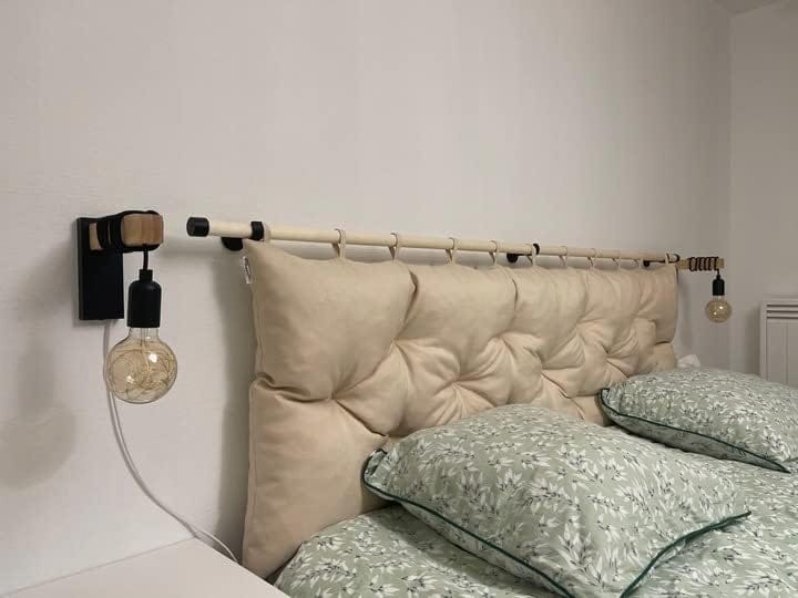 Customer photo review of Aplica Perete Lemn Design