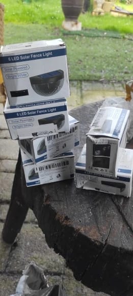 Customer photo review of SolaGarden™ Fence Lights