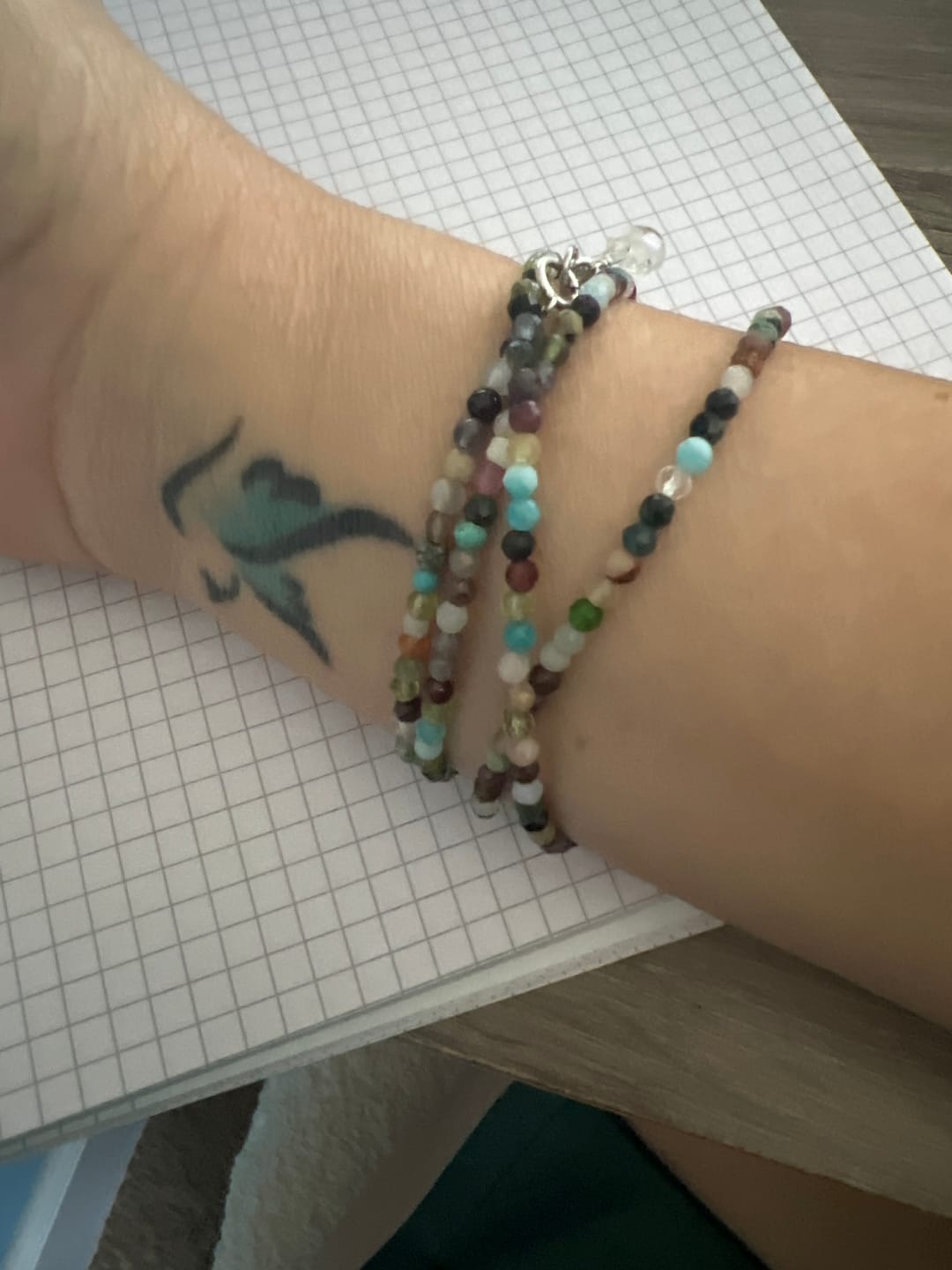 Customer photo review of Master Healer Wrap Bracelet to Help Live Your Best Life