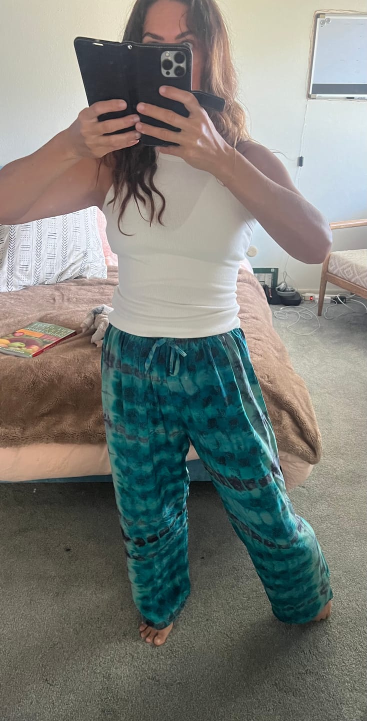 Customer photo review of 110 SHIBORI SILK SET