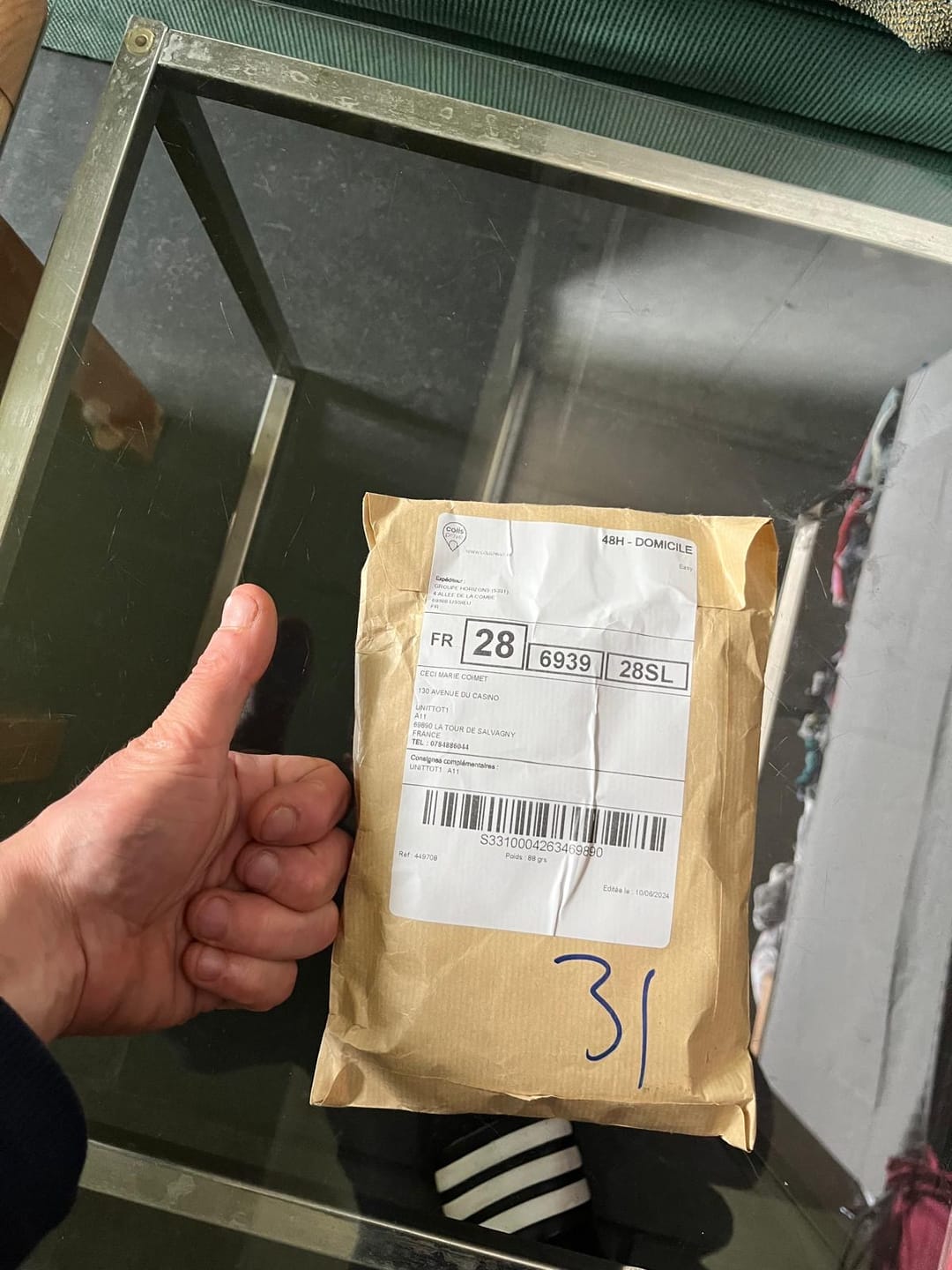 Customer photo review of Sana pour Flux Moyen