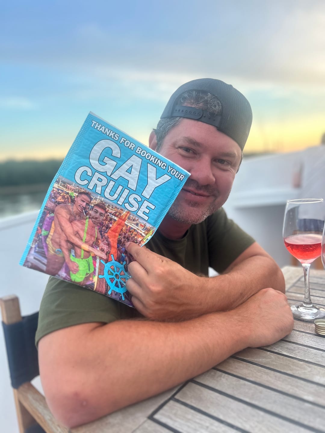 Customer photo review of Gay Cruise Prank Package