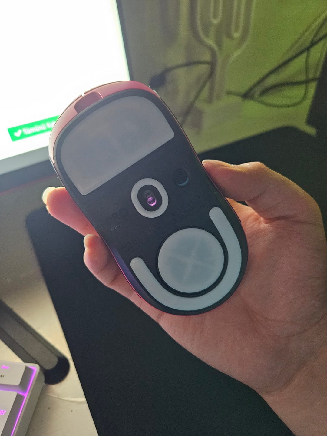 Customer photo review of Logitech G Pro X Superlight 2 için Hoverpad V3 Mouse Skate