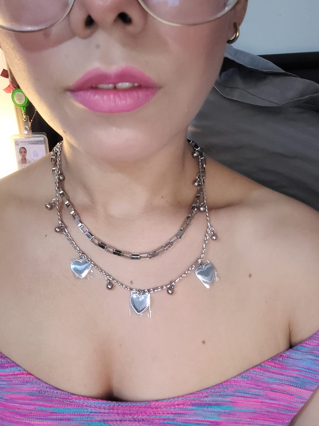 Customer photo review of Pulsera de Corazón Ajustable