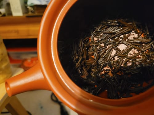 Customer photo review of Roasted Hojicha Green Tea Noike