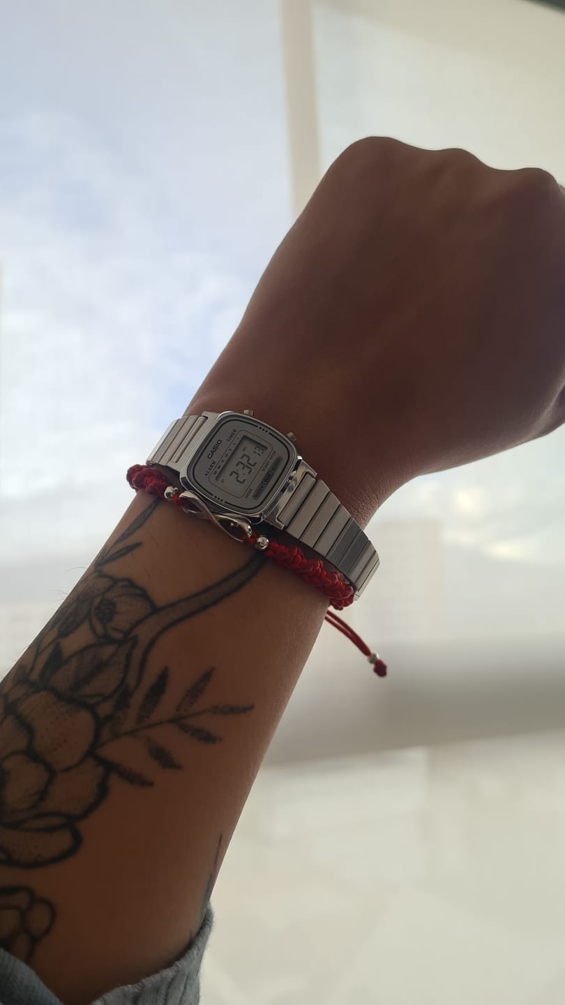 Customer photo review of Reloj Casio Vintage LA670WA-7DF Plateado