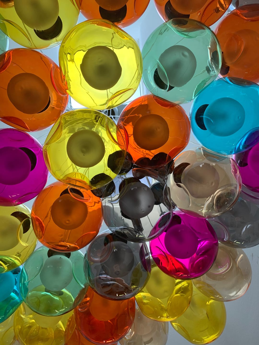 Customer photo review of Modern Bubble Cluster Globes Pendant Lighting