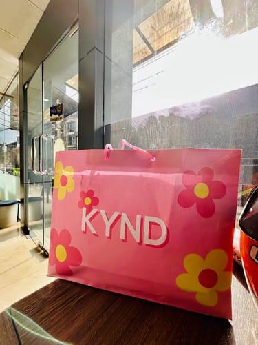 Customer photo review of Kynd Paper Bag