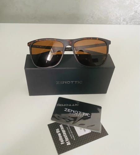Customer photo review of Zenottic Sun Glasses Legend