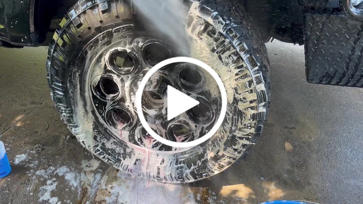 Customer video review of Wheel Cleaner