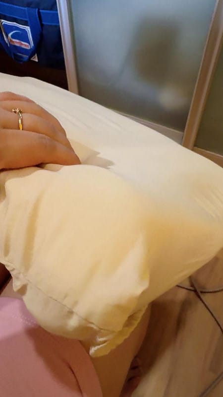 Customer photo review of Getha 3D Junior Latex Pillow