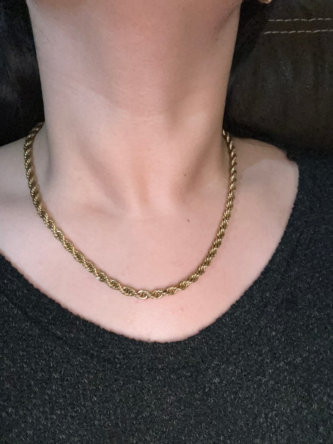 Customer photo review of Pulsera de Corazón Plateada