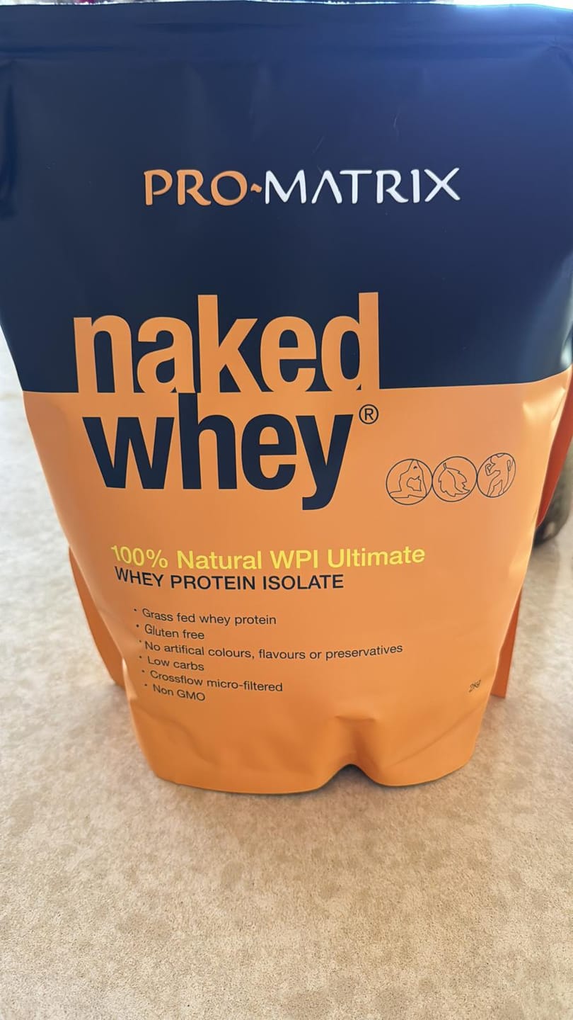Customer photo review of 2kg UNFLAVOURED, Isolate NAKED WHEY