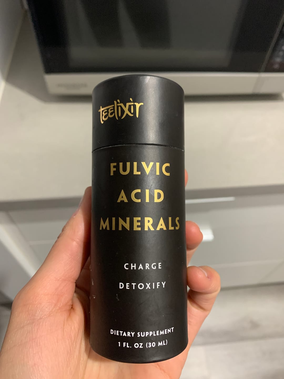 Customer photo review of Teelixir Fulvic Acid Minerals (Liquid)